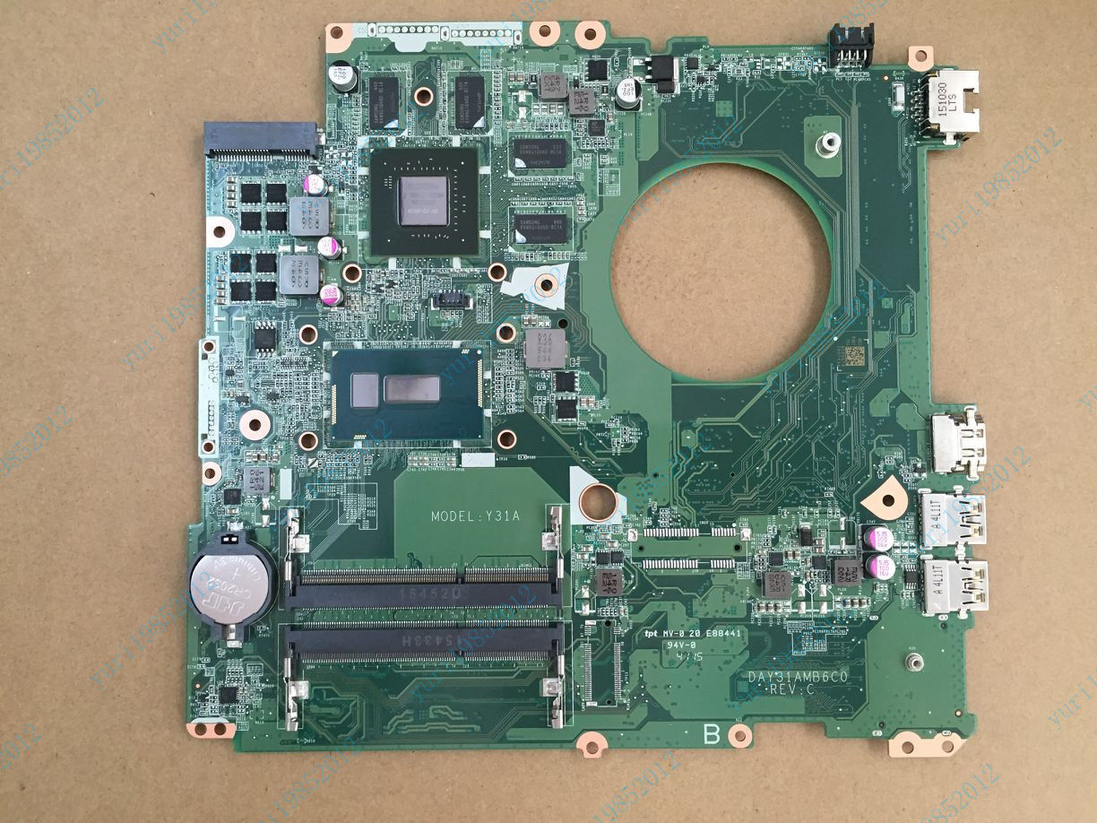 HP ENVY17-K DAY31AMB6C0 Motherboard w/ I7-5500U Intel Proces